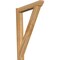 Ekena Millwork Traditional Slat Rough Sawn Outlooker, Western Red Cedar, 6"W x 34"D x 46"H OUT06X34X46TRA06RWR - alternate 1
